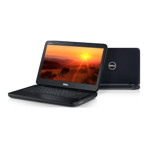 Dell Inspiron M4040 Onderhoudshandleiding