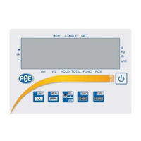 PCE Instruments PCE-SD Series Gebruiksaanwijzing