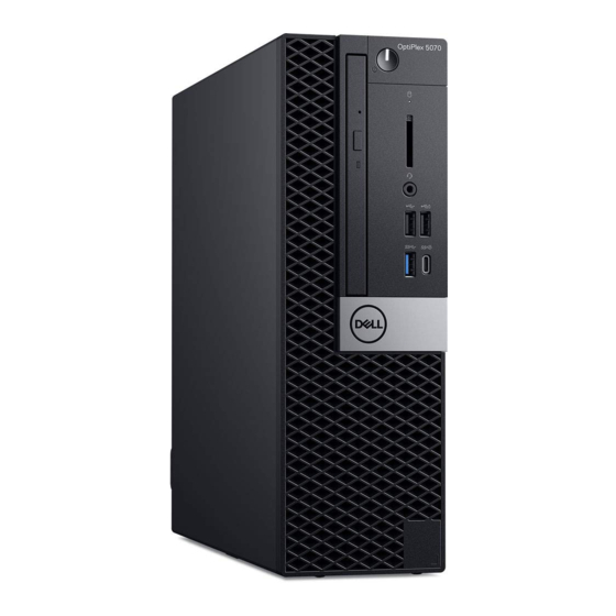 Dell OptiPlex 5070 Onderhoudshandleiding