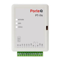 PORTE PT-114 Installatiehandleiding