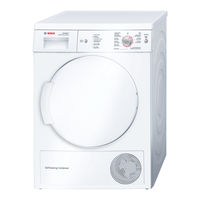 Bosch WTW84171FG Gebruikershandleiding