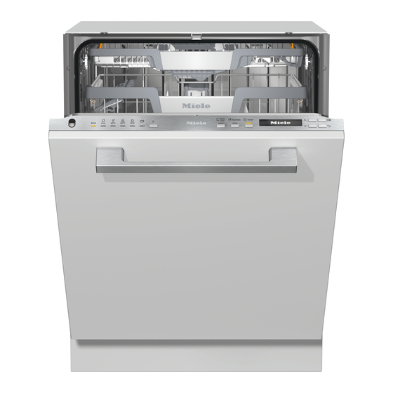 Miele G7162 SCVI Gebruiksaanwijzing