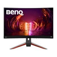 BenQ Mobiuz EX2710R Gebruikershandleiding