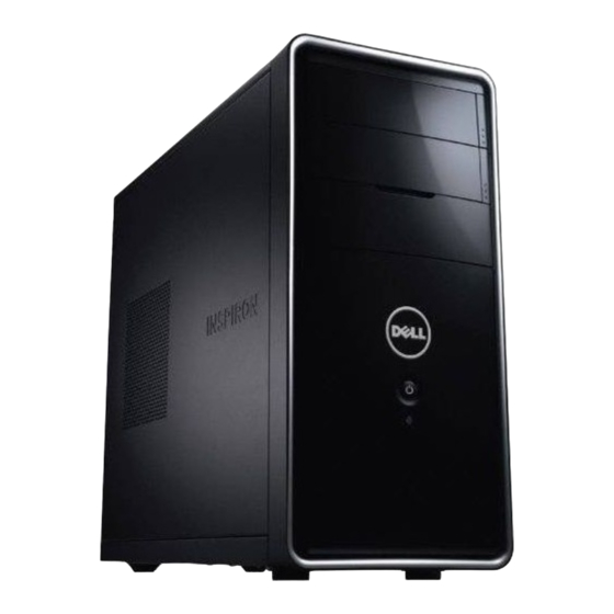 Dell Inspiron 660 Gebruikershandleiding