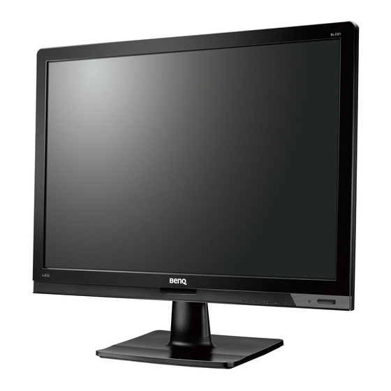 BenQ BL2201M Gebruikershandleiding