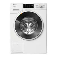 Miele WSE 463 Gebruiksaanwijzing