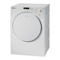 Miele SOFTTRONIC T 7734 Gebruiksaanwijzing