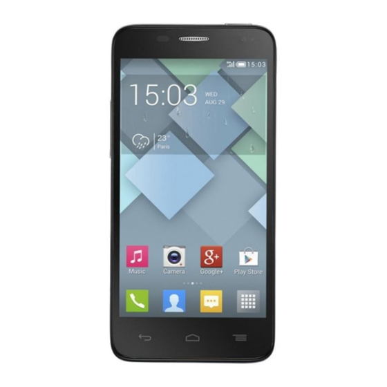 Alcatel One Touch 6012X Snelstartgids