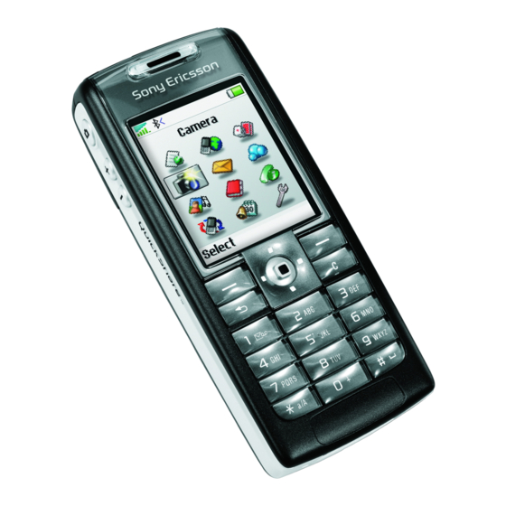 Sony Ericsson T630 Gebruiksaanwijzing