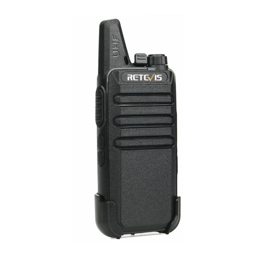 Retevis RT22 Walkie Talkie