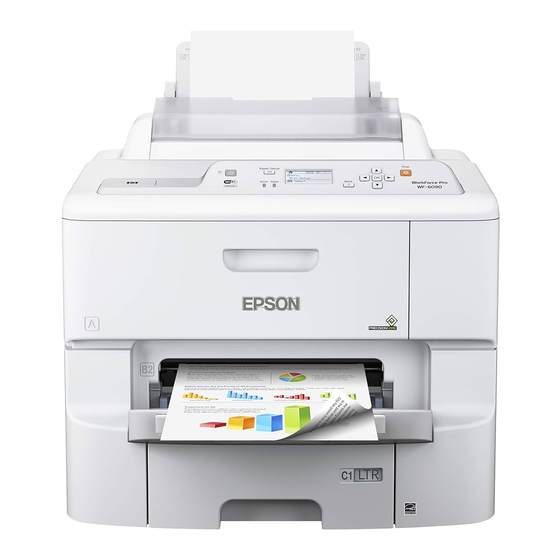 Epson WF-6090 Gebruikershandleiding