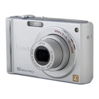 Panasonic Lumix DMC-FS20 Beknopte Gebruiksaanwijzing