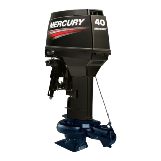 Mercury Marine Jet 40 Gebruikershandleiding