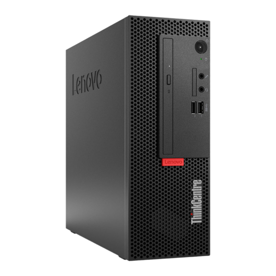 Lenovo ThinkCentre M720e Gebruikershandleiding