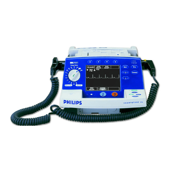 Philips HEARTSTART XL M4735A Gebruiksaanwijzing