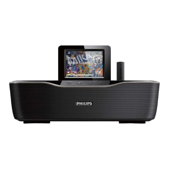 Philips Streamium NP3700/12 Gebruiksaanwijzing