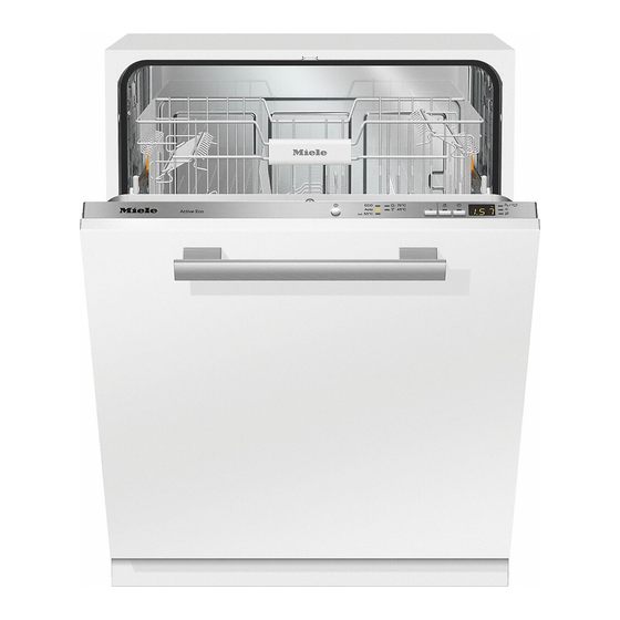 Miele G 4380 Gebruiksaanwijzing