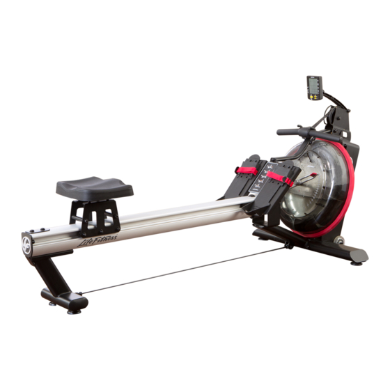 Life Fitness Row GX Trainer Gebruikershandleiding