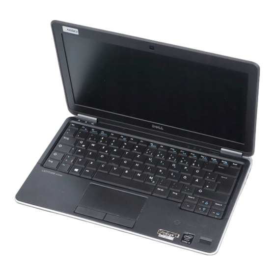 Dell Latitude E7240 Gebruiksaanwijzing