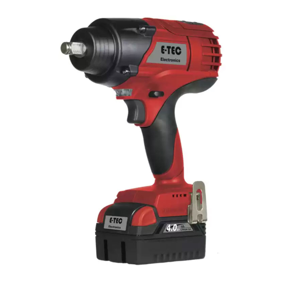 E-TEC E-9650 Gebruikershandleiding