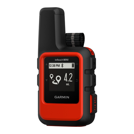 Garmin INREACH MINI Gebruikershandleiding