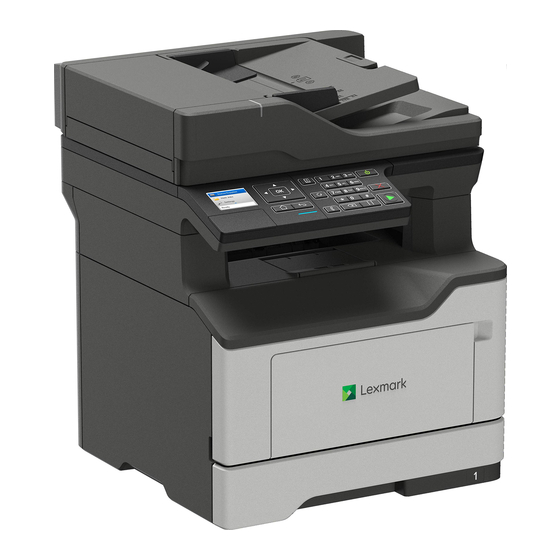 Lexmark MB2338 Gebruikershandleiding