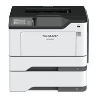 Sharp 4602 Gebruikershandleiding