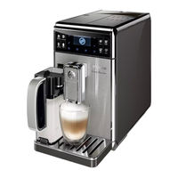 Saeco Gran Baristo Avanti HD8969 Gebruiksaanwijzing