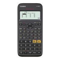 Casio fx-85EX Gebruiksaanwijzing