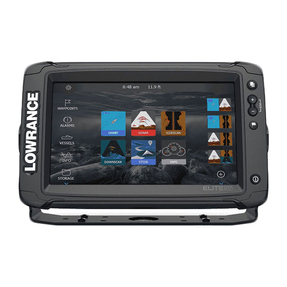 Lowrance ELITE Ti2 Installatiehandleiding