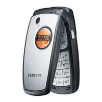 Samsung SGH-E760 Gebruiksaanwijzing