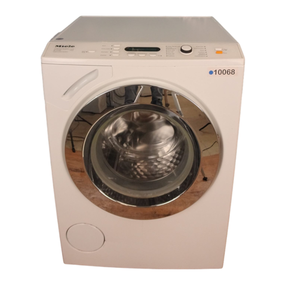 Miele W 4146 Gebruiksaanwijzing