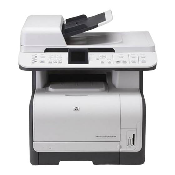 HP Color LaserJet CM1312 Gebruikshandleiding