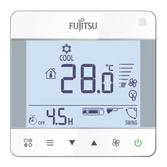 Fujitsu UTY-RCRYZ1 Gebruikershandleiding