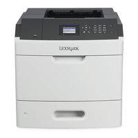 Lexmark MS812 Gebruikershandleiding