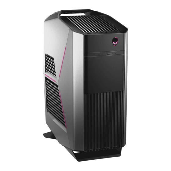 Dell Alienware Aurora R7 Onderhoudshandleiding