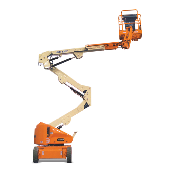 JLG E400A smal Handleiding