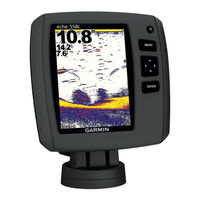 Garmin echo 200 Gebruikershandleiding