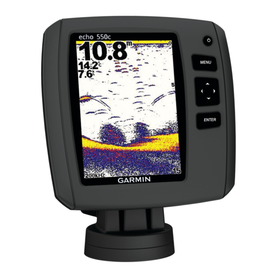 Garmin echo 200 Series Gebruikershandleiding