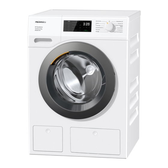 Miele WED 675 WPS Gebruiksaanwijzing