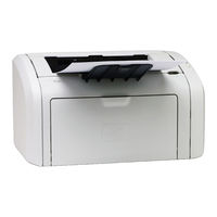 HP LaserJet 1018 Gebruikershandleiding