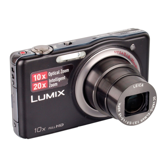 Panasonic LUMIX DMC-SZ7 Gebruiksaanwijzing