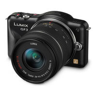 Panasonic Lumix DMC-GF3 Beknopte Gebruiksaanwijzing