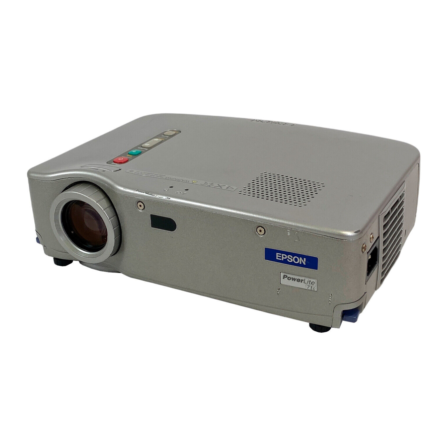 Epson PowerLite 51c en PowerLite 71c projectoren