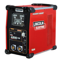 Lincoln Electric POWER WAVE S500 Gebruiksaanwijzing