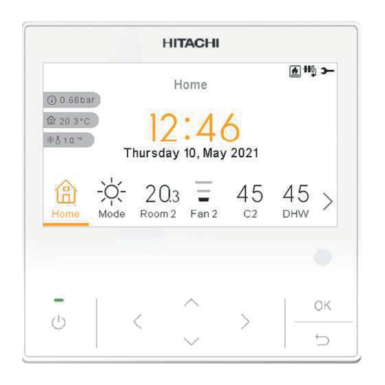 Hitachi PC-ARFH2E Handleiding