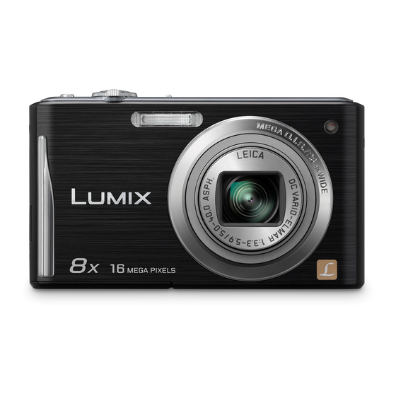 Panasonic Lumix DMC-FS35 Gebruiksaanwijzing