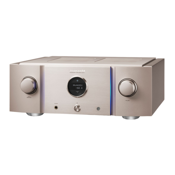 Marantz PM-10 Gebruiksaanwijzing