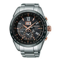 Seiko ASTRON 8X42 GPS Solar Big Date Gebruiksaanwijzing