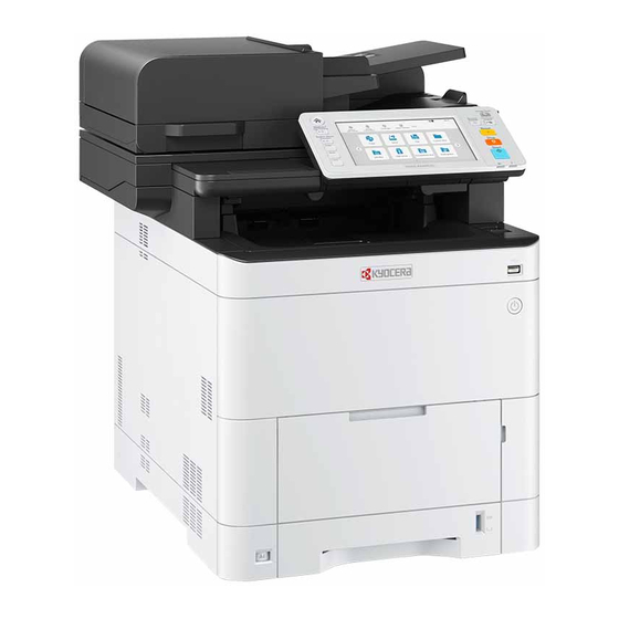 Kyocera ECOSYS MA4000cifx Gebruikershandleiding